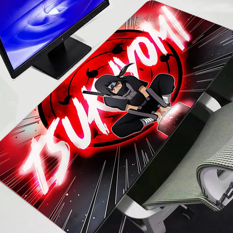 Mouse Pad Naruto Computer Speed Type Carpet Mat for E-Sports Players Laptop Keyboard Mousepad Office Desk Durable