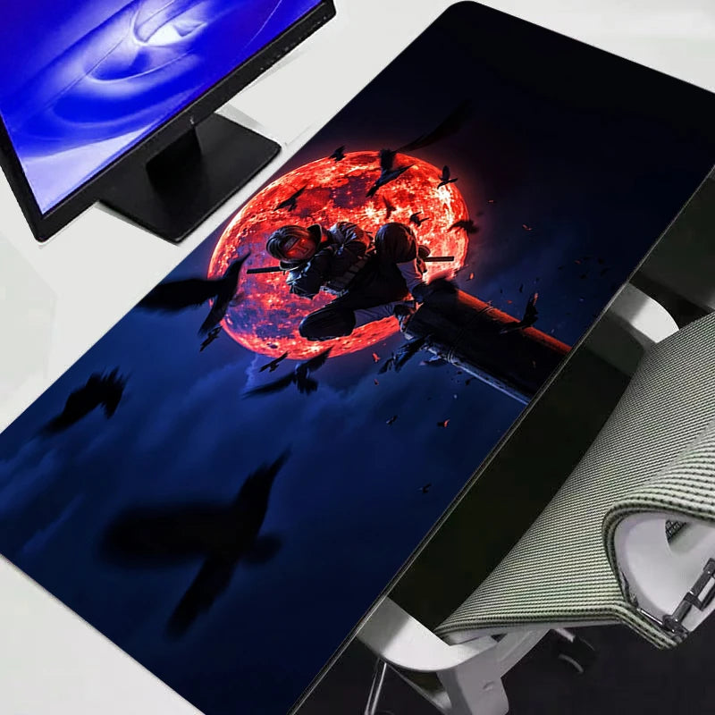 Mouse Pad Naruto Computer Speed Type Carpet Mat for E-Sports Players Laptop Keyboard Mousepad Office Desk Durable