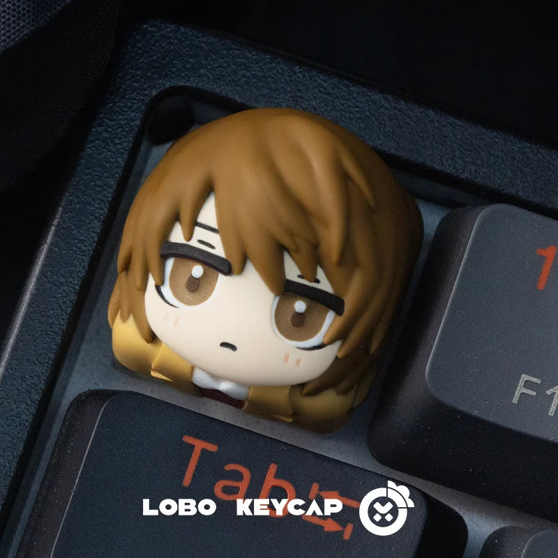Cartoon Death Note Light Yagami L Character Merchandise Cute Anime Custom Mechanical Keyboard Keycaps ESC Otaku Surprise Gifts